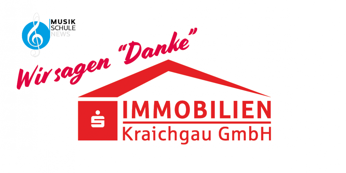 S-IMMOBILIEN KRAICHGAU GmbH unterstützt die Musikschule